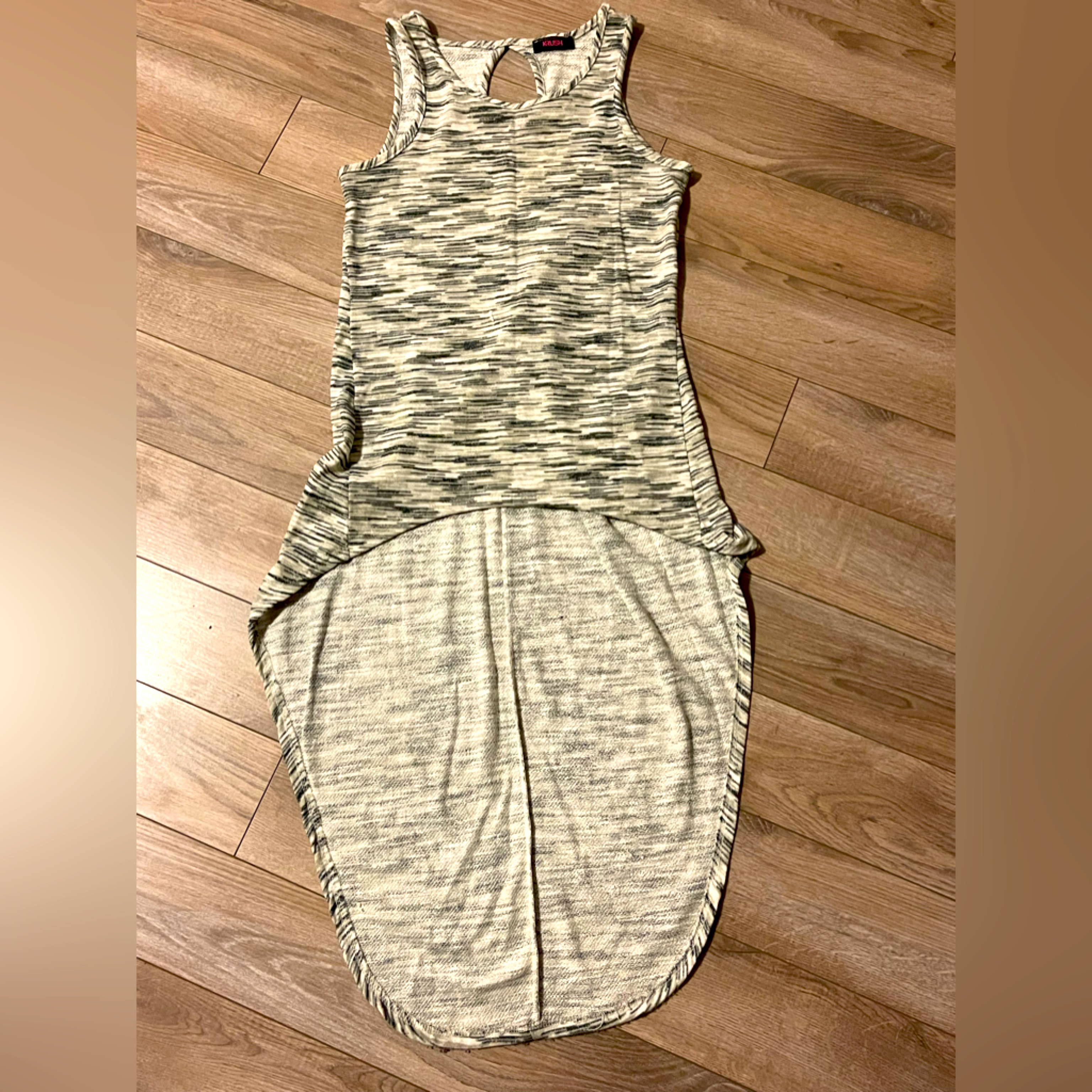 HighLow Front Tank Dress Or Used As A Top M